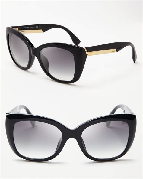 fendi cat eye sunglasses blue|fendi cat eye sunglasses white.